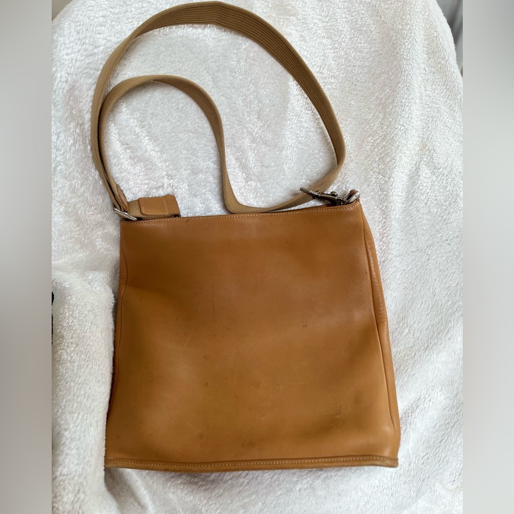 COPY - Vintage Extremely Rare Made In USA Old Coach Shoulder Bag Leather